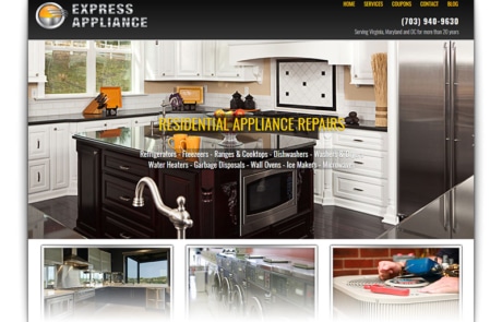 ac repair web design
