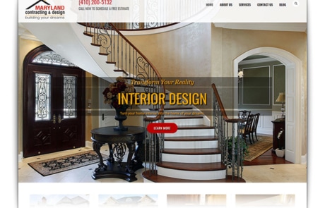 ontractor Web design company Rockville