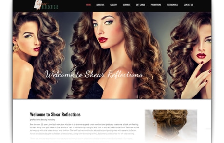 hair salong website design bethesda
